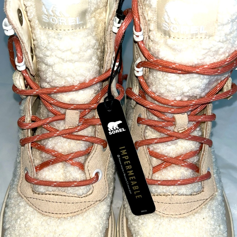 NEW Sorel Brex Boot Cozy Lace Waterproof - Picture 10 of 13